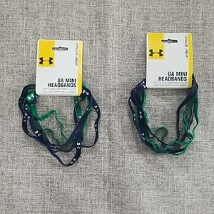 Under Armour Headbands - Green and Blue